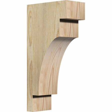Ekena Millwork Mediterranean Rough Sawn Corbel, Douglas Fir, 4"W x 8"D x 16"H COR04X08X16MED00RDF